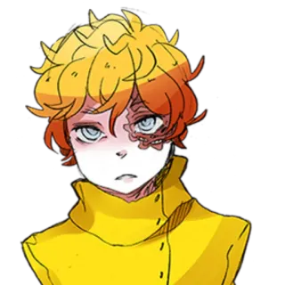 😒 anime, manga, character, illustration, artwork, animation telegram sticker