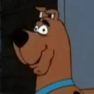 😃 Scooby-Doo cartone animato, cane, Scooby-Doo, animazione, mistero telegram sticker
