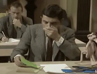 ☺️ Mr. Bean Mr. Bean, comedy, British humor, Rowan Atkinson whatsapp sticker