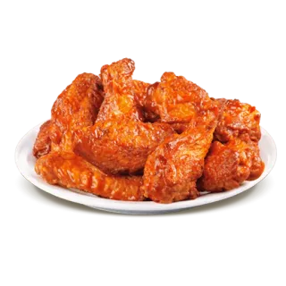 🍖 comida, asas de frango, molho, delicioso, aperitivo telegram sticker