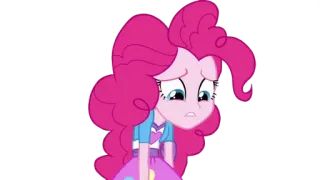 😞 Pinkie Pie My Little Pony: Equestria Girls Poni, Kartun, Equestria, Persahabatan, Merah Muda telegram sticker