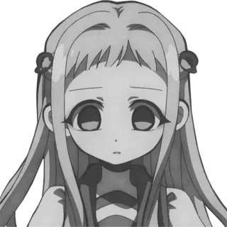 😰 Yashiro Nene Toilet-bound Hanako-kun Anime, Niedlich, Manga, Kawaii, Charakter, Mädchen, Fanart whatsapp sticker