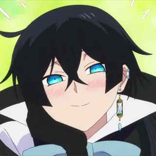 💎 anime, manga, character, smile telegram sticker