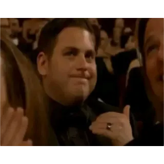 🙅 Jonah Hill 84th Academy Awards whatsapp sticker