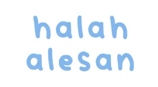 💜 halah alasan indonésio, texto, bobagem, desculpas telegram sticker