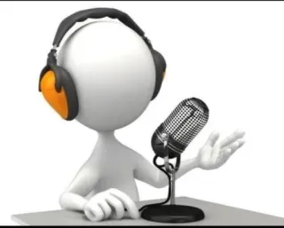 🎙 microphone, headphones, podcast, radio, music, recording telegram sticker