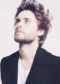 🙄 Jared Leto Jared Leto, aktor, muzyk, celebryta, portret telegram sticker