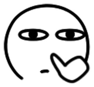 😗 gambar stik, gambar, ilustrasi, sederhana, karakter telegram sticker
