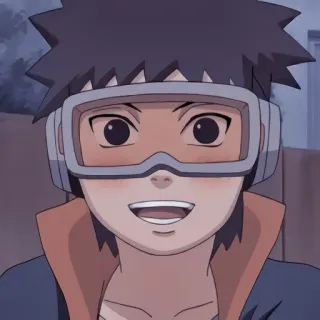 🌌 Obito Uchiha Naruto anime, naruto, obito, obito uchiha, uchiha, character, cartoon telegram sticker