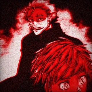 🌟 Anime, Mangá, Retrato, Desenho animado, Homem, Menino telegram sticker