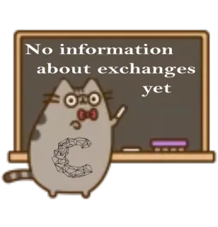 👨 No information about exchanges yet gato, tablero, información, intercambios, dibujos animados, animal whatsapp sticker