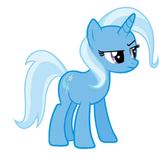 😒 Pony, Cartoon, Tier, Pferd, Magie, Einhorn telegram sticker