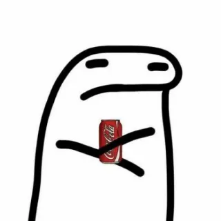 🥤 florkofcows, Meme, Coca-cola, Refrigerante, Bebida, Desenho animado telegram sticker
