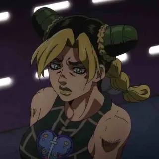 🧃 Jolyne Cujoh JoJo's Bizarre Adventure: Stone Ocean Anime, Jojo, JoJos Bizarre Adventure, Jolyne, Stone Ocean, Karakter, Manga telegram sticker
