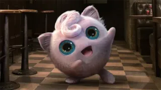 😃 Jigglypuff 胖丁, 宝可梦, 卡通, 可爱, 粉色, 电子游戏, 生物 telegram sticker