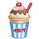 🍦 Stranger Things AHOY telegram sticker