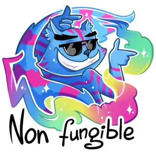 Opium Cheshire cat telegram stickers