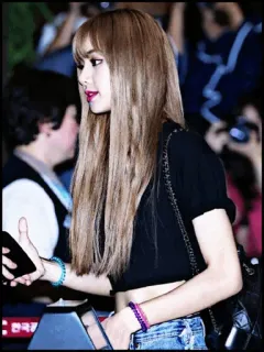 🦋 Lisa cantora, celebridade, kpop, mulher, pessoa, blackpink whatsapp sticker
