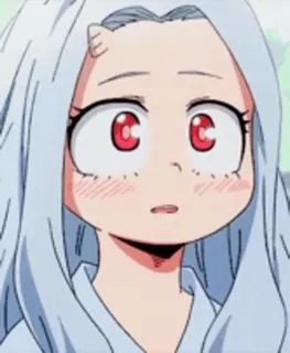 🙂 Eri My Hero Academia anime, manga, My Hero Academia, Eri, lindo, personaje telegram sticker