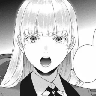 🍇 Anime, Manga, Chica, Retrato, Cara telegram sticker