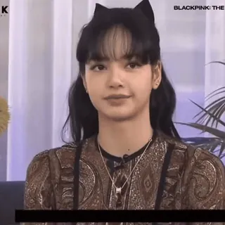 ❤️‍🔥 Lisa BLACKPINK: THE K-pop, BLACKPINK, Lisa, ca sĩ, người nổi tiếng telegram sticker