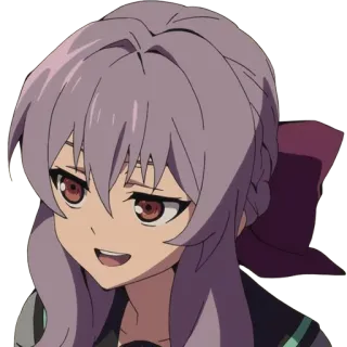 😏 Anime, Manga, Ragazza, Personaggio, Carino, Ritratto telegram sticker