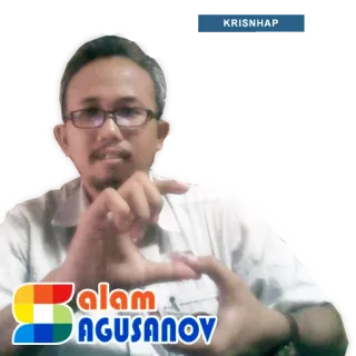 🙏 Salam AGUSANOV whatsapp sticker