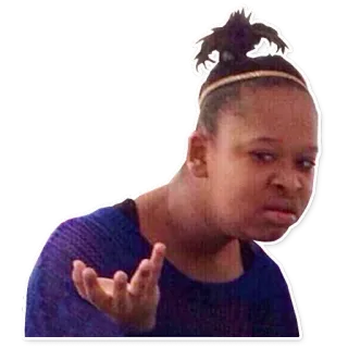 💁 skeptical, meme, doubt, confused, disbelief telegram sticker