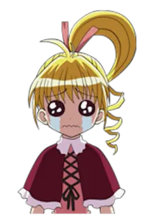 😢 anime, girl, crying, sad, tears, emotional, cartoon telegram sticker