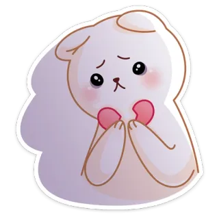 💔 грустный, разбитое сердце, милый, животное, мультфильм, стикер telegram sticker