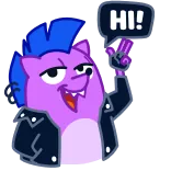 Metalhog telegram stickers