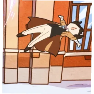 😀 anime, manga, cartoon, character, art, illustration telegram sticker