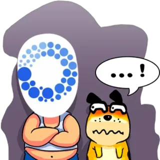 🤗 ... desenho animado, personagem, animal, cachorro, adesivo telegram sticker