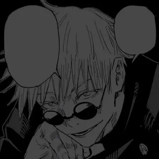 🗡️ Suguru Geto Jujutsu Kaisen Аниме, Манга, Jujutsu Kaisen, Сугуру Гето, Злодей telegram sticker
