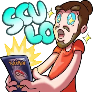 🔝 Pokemon SCULO pokemon, cromos, animado, dibujos animados, abriendo cartas, coleccionable whatsapp sticker
