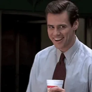 💧 Jim Carrey 능글, 웃긴, 밈, 배우, 연예인, 코미디 telegram sticker