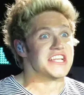 😤 Niall Horan niall horan, one direction, cantante, músico, celebridad telegram sticker