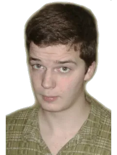 😳 портрет, человек, мужчина, мужчина, фото крупным планом telegram sticker