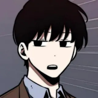 🗯 Anime, Manga, Dibujo animado, Retrato, Asiático, Masculino telegram sticker