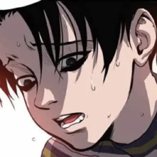 ➖ Yoon Bum Killing Stalking manhwa, horror, psychological, suspense, yaoi telegram sticker