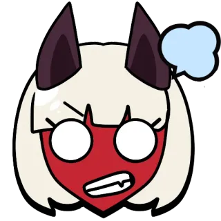 Brawl stars × skullgirls @Frocoli whatsapp stickers