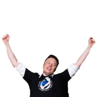 🙌 Elon Musk Elon Musk, SpaceX, Space, Technology, Entrepreneur, Business telegram sticker