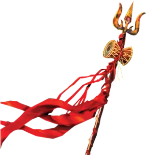 ✨ trishul, Hinduism, Shiva, religious symbol, trident telegram sticker