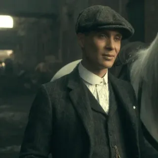 🚬 Tommy Shelby Peaky Blinders peaky blinders, thomas shelby, cillian murphy, shelby company limited, lata 20, anglia telegram sticker