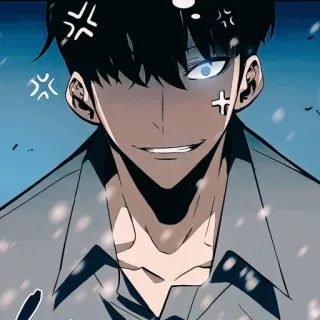🧬 anime, manga, cartoon, character, portrait telegram sticker