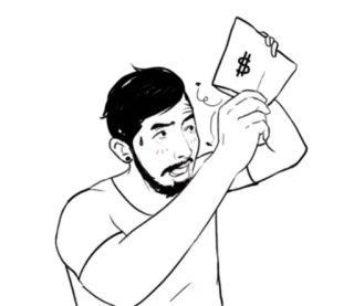 Beard Boy @tikelku telegram stickers