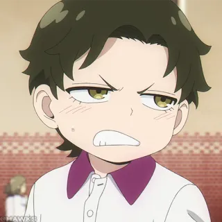 ⚜️ Damian Desmond Spy x Family Damian Desmond, Spy x Family, Anime, Manga, Charakter, wütend, Cartoon telegram sticker