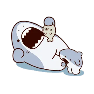 サメーズ + others telegram stickers