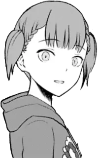 😒 Anime, Mädchen, Zöpfe, Manga, Cartoon telegram sticker