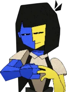 😑 ENA Kartun, Berwarna-warni, Geometris, Abstrak, Karakter telegram sticker